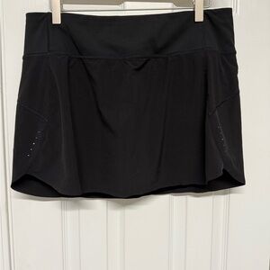 Run with It 4” Black Athleta Skort